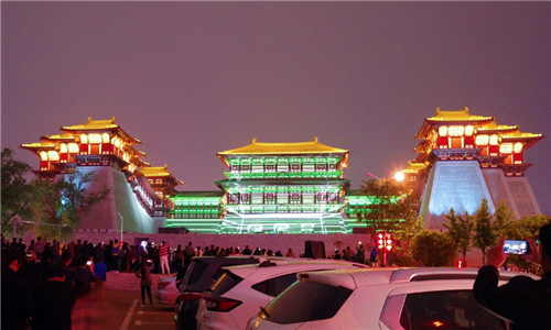 應(yīng)天門的燈光與華麗 應(yīng)天門的燈光與華麗