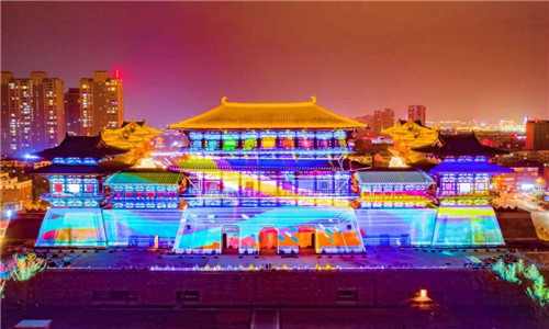 應(yīng)天門的燈光與華麗 應(yīng)天門的燈光與華麗